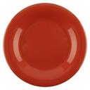 Rio Orange GET Enterprises inc Diamond Mardi Gras Melamine Round Wide Rim Plate, 7.5 inch -- 48 per case.