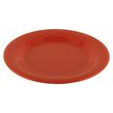 Rio Orange GET Enterprises inc Diamond Mardi Gras Melamine Round Wide Rim Plate, 7.5 inch -- 48 per case.