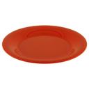 Rio Orange GET Enterprises inc Diamond Mardi Gras Melamine Round Wide Rim Plate, 9 inch -- 24 per case.