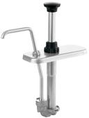 Server Stainless Steel Fountain Condiment Jar Pump, 2 Quart