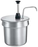 Server Stainless Steel Condiment Pump, 11 Quart Capacity