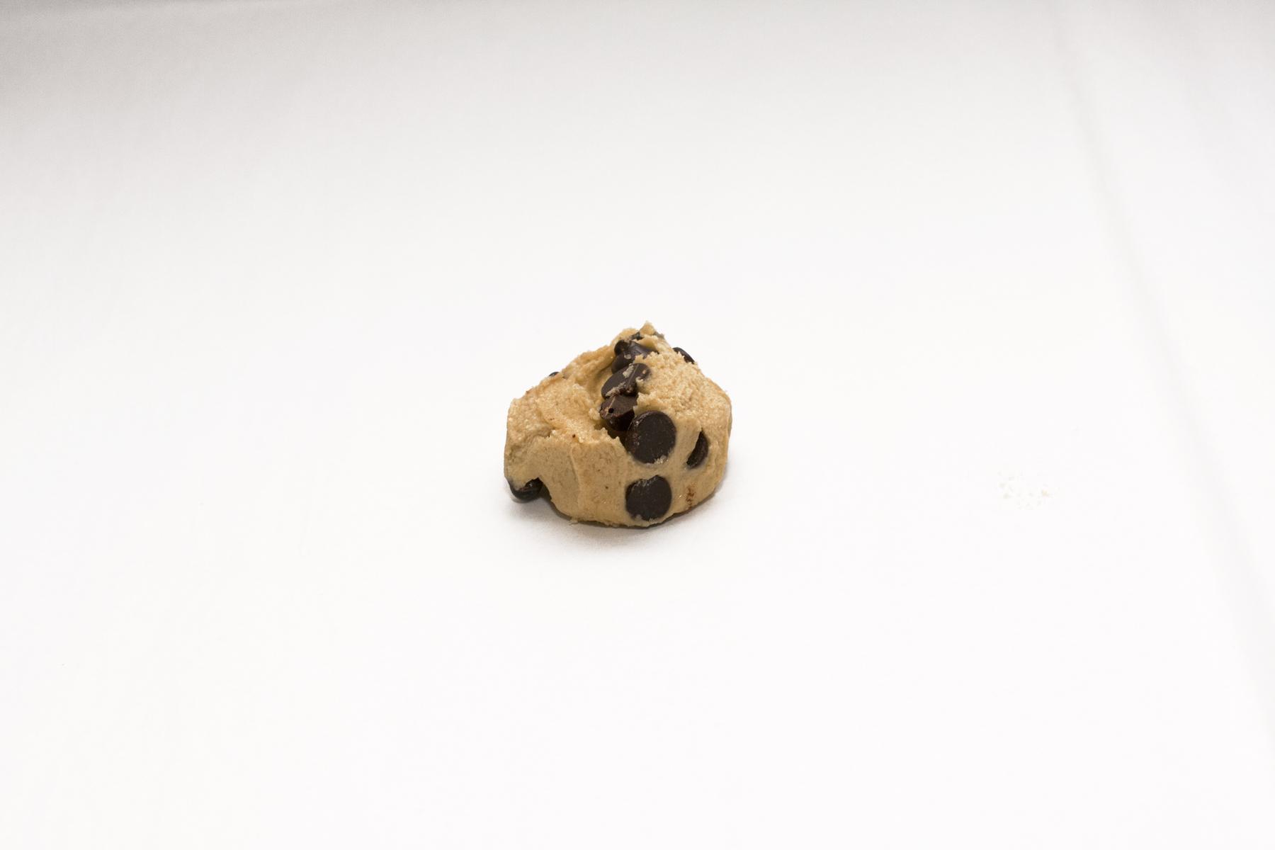 Davids Chocolate Chip Cookie Dough, 0.5 Ounce -- 640 per case.