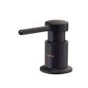 Krowne Matte Black Finish Deck Mount Soap Dispenser