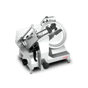 Skyfood Manual Heavy Duty Full Size Slicer with 12 inch Dia Stainless Steel Hollow Ground Knife
