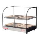 Skyfood Countertop Food Warmer Display Case with Two Shelves, 22 1/2 x 17 3/4 x 19 3/4 inch