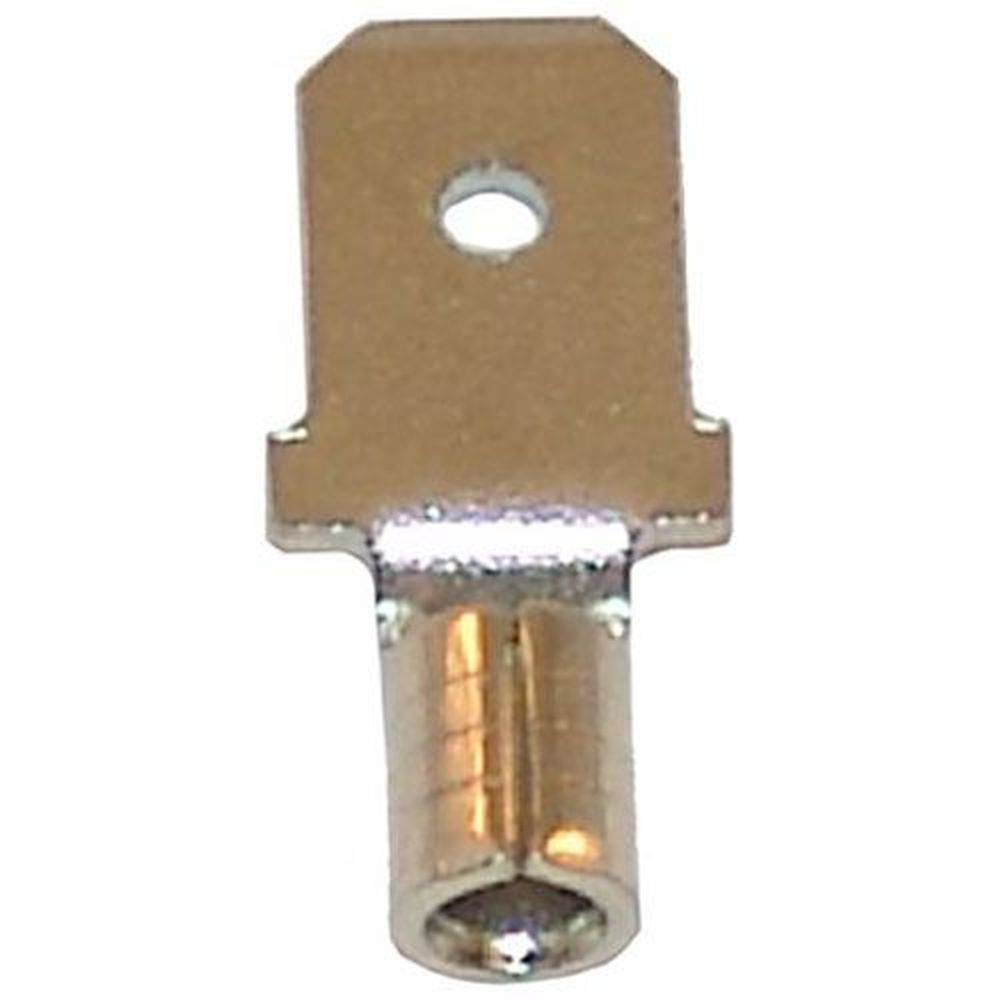AllPoints ALL851014 14 - 16 Gauge Flat Male Wire Disconnect, 100 count