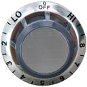 Bloomfield OFF-HI-8-2-LO Dial Thermostat Knob for Bloomfield Part Number 2R-30372, 2-3/8 Dia.