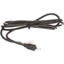 Dito Dean 125 Volts 13 Amps 16 Gauge 3 Wire Power Cord Set for Dito Dean Part Number 1021, 8 Feet