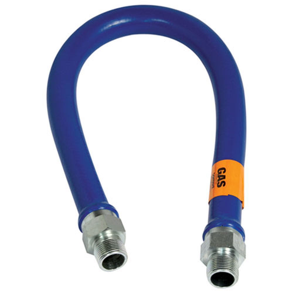 Dormont DOR16100BP36 Blue Plastic Coated Gas Hose, 1 x 36 inch