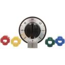 Ember Glo OFF-LO-2-6-HI Black Dial Kit for Ember Glo Part Number 844515, 2 inch Dia.