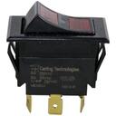 Hobart DPDT CTR-OFF Rocker Switch fits 7/8 x 1-1/2 inch Hole for Hobart Part Number 15112