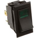 Lincoln LIN369432 DPST On/Off 4 Tab Lighted Rocker Switch