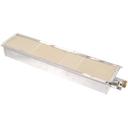 Montague Infrared Burner with Number 40 Natural Gas Orifice for Montague Part Number 9308-4, 28-1/4 x 6-3/4 inch