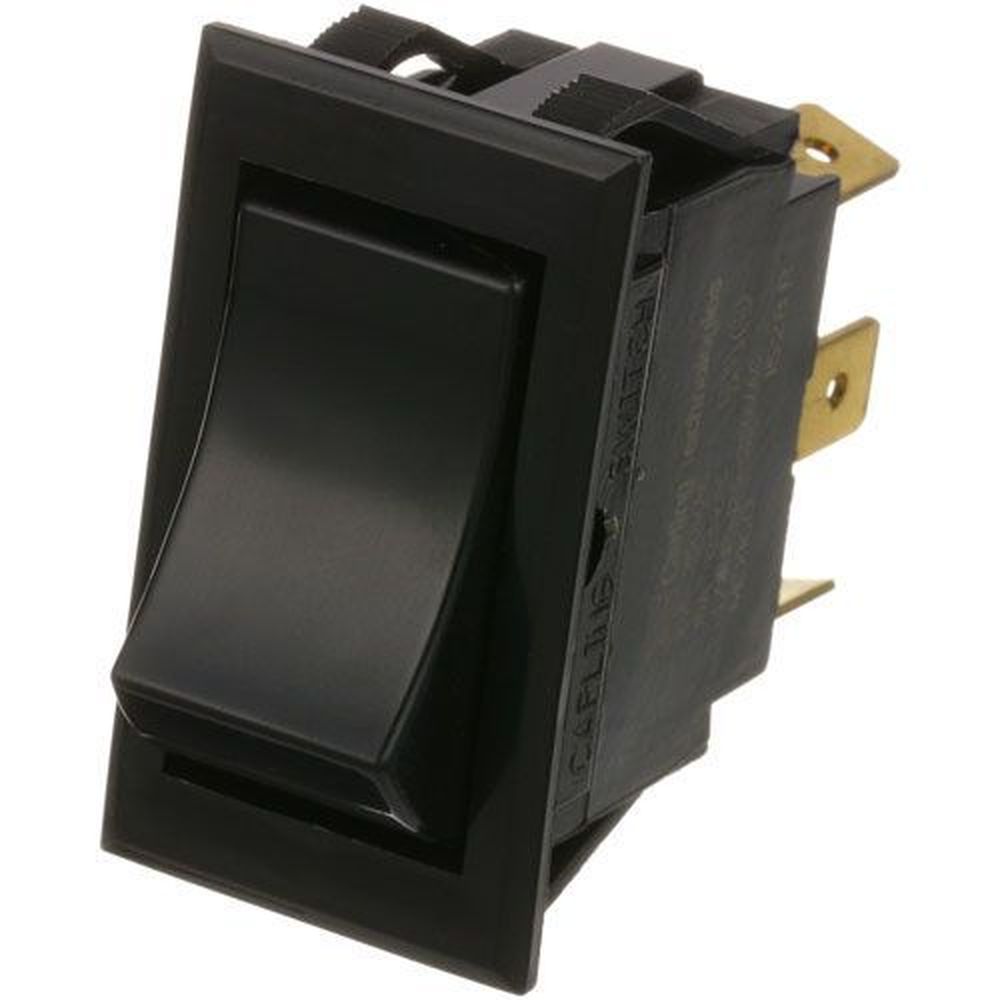 Southbend Black ON-ON Rocker Fan Switch fits 7/8 x 1-1/2 inch Hole for Southbend Part Number 1177540