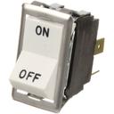 Star Manufacturing STA2E-Y6797 SPST On/Off White Rocker Switch