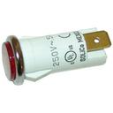 Star Manufacturing Red 250V Signal Light Fits 1/2 inch Hole for Star Manufacturing Part Number 2J-Y6690