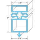True Door Gasket for True Part Number 810808, 25 3/4 x 26 3/4 inch