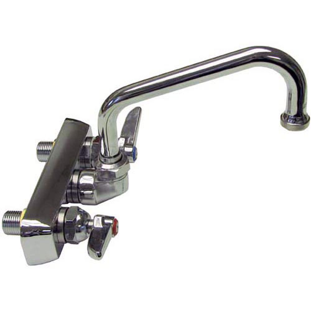 T and S Brass TSBB-1115 Wall Mount Workboard Faucet, 6 inch