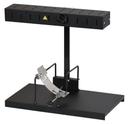 Louis Tellier Alpage Basalt Raclette with Knife, 15.5 x 8.5 x 12 inch