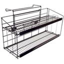 Mobile Merchandisers 2-Shelf Cooler Mount Display, 33 x 15 3/4 x 11 3/4 inch