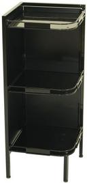 Mobile Merchandisers 3 Shelf Adjustable Corner Shelf Unit