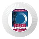 Northwest Enterprises Party Essentials Clear Deluxe Dinner Plate, 9 inch -- 240 per case
