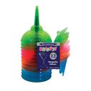 Northwest Enterprises Party Essentials Assorted Neon 2 Piece Margarita Glass -- 144 per case