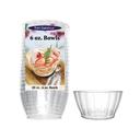 Northwest Enterprises Party Essentials Clear Deluxe Bowl, 6 Ounce Capacity -- 240 per case
