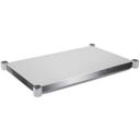 John Boos 18 Gauge Stainless Steel Lower Shelf for Dishtable, 48 inch Length.