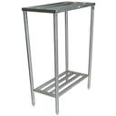 John Boos Clear Stainless Steel 2 Shelf Cooler Rack, 34 x 21 inch.