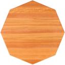 John Boos Tuff Var Finish Octagonal Cherry Butcher Block Top, 54 x 54 x 1.75 inch.