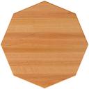 John Boos Tuff Var Finish Octagonal Red Oak Butcher Block Top, 60 x 60 x 1.75 inch.
