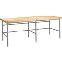 John Boos Stainless Steel Bakers Frame with Bin Stop, 60 x 36 inch.