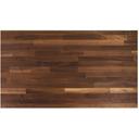 John Boos Blended Walnut Butcher Block Varnique Finish Kitchen Counter Top, 12 x 25 x 1 1/2 inch.