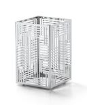 Hollowick Direction Polished Chrome Quad Frame Only, 41/2 x 3 inch.
