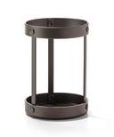 Hollowick Aurora Dark Bronze Frame Only, 4 7/8 x 3 1/2 x 3 1/2 inch.
