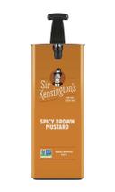 Sir Kensington's Stainless Steel 1 Gallon Dispenser Spicy Mustard 