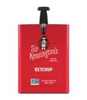 Sir Kensington's Stainless Steel 3 Gallon Dispenser Ketchup
