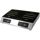 Equipex Adventys Electric 2 Burner Induction Cooktop, 1750 Watt per Burner