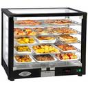Equipex Roller Grill Black 3 Tier Warming Display