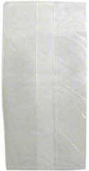 Elkay Plastics Low Density Polyethylene Clear Gusset Bag, 8 x 4 x 18 inch - 100 count per pack -- 10 packs per case
