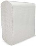 Morcon White 1 Ply Tall Fold Dispenser Napkin, 6 x 13.5 inch - 500 count per pack -- 20 packs per case
