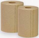 Nova Natural Low Capacity 1 Ply Hardwound Paper Towel Roll, 8 inch x 350 feet -- 12 per case