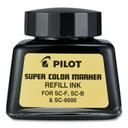 Pilot Black Super Color Marker Refill Ink, 30 Milliliter Bottle