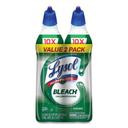Lysol 24 Ounce Disinfectant Toilet Bowl Cleaner with Bleach, 2 count