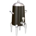 Service Ideas Flame Free Thermo-Urn Black Onyx Metallic Elements Modern Traditional Spigot Stainless Vacuum Insulated Urn, 1.5 Gallon Capacity