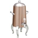 Service Ideas Flame Free Thermo-Urn Rose Gold Metallic Elements Regal Traditional Spigot Stainless Vacuum Insulated Urn, 5 Gallon Capacity