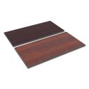 Alera Medium Cherry/Mahogany Rectangular Reversible Woodgrain Laminate Table Top, 48 x 24 inch