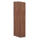 Alera Valencia Series Modern Walnut Wardrobe, 11 7/8 x 23 7/8 x 65 inch