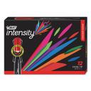 BIC Assorted Color Intensity Chisel Tip Broad Permanent Marker -- 12 per case